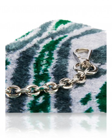 Шелковая (Бахмаль) ключница Petit (S) SMARAGDUS SOMNIA! (Ловец изумрудных снов!) Key_SMARAGDUS SOMNIA!/S